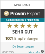Erfahrungen & Bewertungen zu Mohr GmbH
